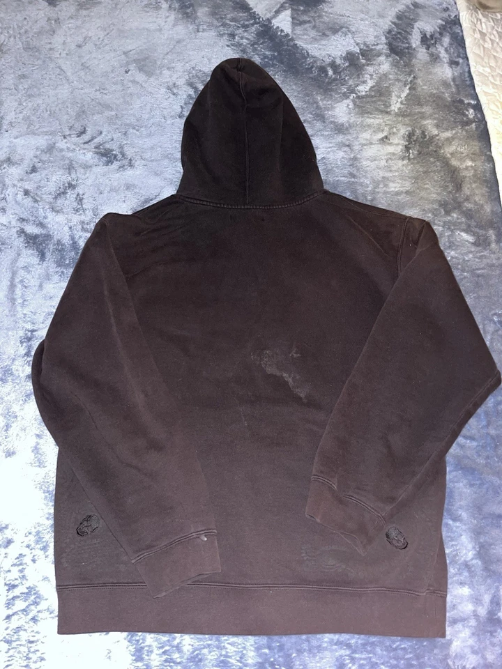 VANS Vintage Calavera de Azúcar Negra Cremallera Completa Sudadera con Capucha Chaqueta Esqueletos Huesos Para Hombres Talla M Foto 3 de 4