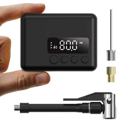 #ad Mini Bike Pump Max 130 Psi Tire Pump Auto Stop Portable Bicycle Pump with ... $35.37