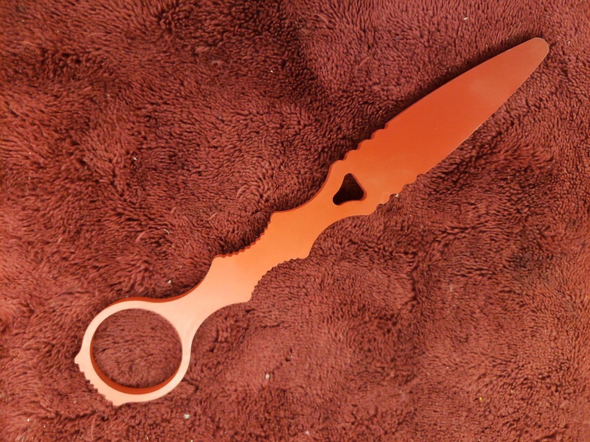 Benchmade SOCP Red Special Operations Combatives Dagger Trainer
