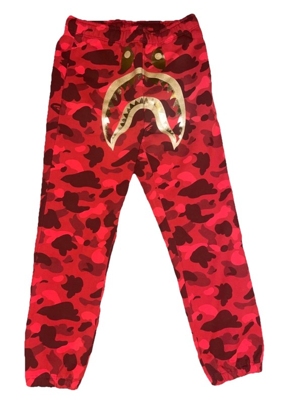 BAPE Color Camo Shark Sweatpant | Medium | New