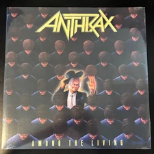 ANTHRAX, AMONG THE LIVING, VINYL LP, BRAND NEW & SEALED, IN STOCK & SHIPS FAST