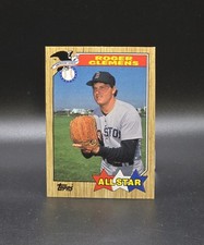 1987 Topps ROGER CLEMENS All-Star Card #614 Boston Red Sox
