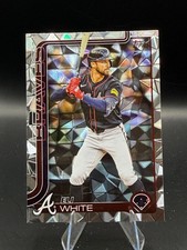 Eli White 2025 Topps Update Diamante Foil #US189 RC Atlanta Braves
