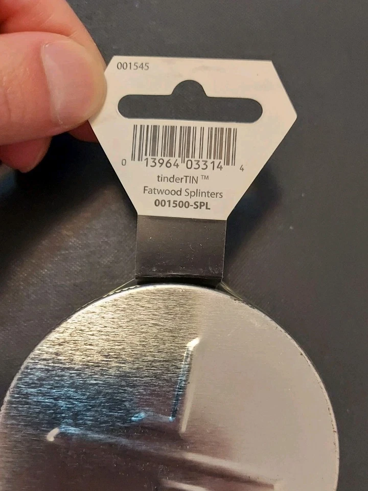 Exotac Tinder Tin Nos, camping, sobrevivência, deserto - Imagem 3 de 3