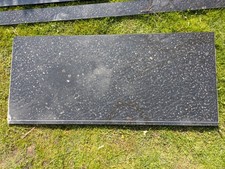 Black Real Granite Worktop - 141cm x 63cm