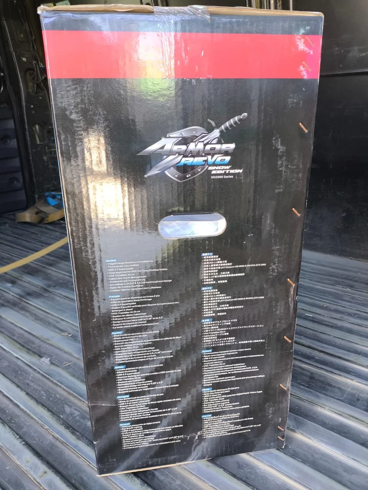 Thermaltake Armor Revo White Case w/ Original Box, Vintage Gaming Case 2011 LAST - Image 4 of 4