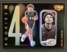 2021 PANINI CHRONICLES BASKETBALL JALEN GREEN GALA BRONZE PARALLEL RC #184