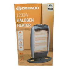 Daewoo 1200w Oscillating Halogen Heater (SALE)