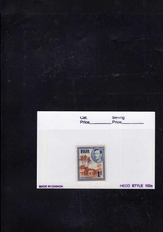 BH GOLDPATH: FIJI KING GEORGE VI 1D DEFINITIVE STAMP BHS_001_147_13