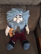 GUND Liquid Blue 1998 Jerry Garcia w/ Guitar 21" Plush Doll Grateful Dead