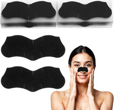 120PCS Blackhead Remover Pore Strip, Bamboo Charcoal Face Black Head Remover, No