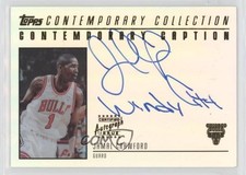 2003-04 Topps Contemporary Collection Caption Jamal Crawford #CC-JC Auto 5w7
