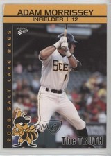 2008 MultiAd Sports Salt Lake Bees Adam Morrissey #22 jg3