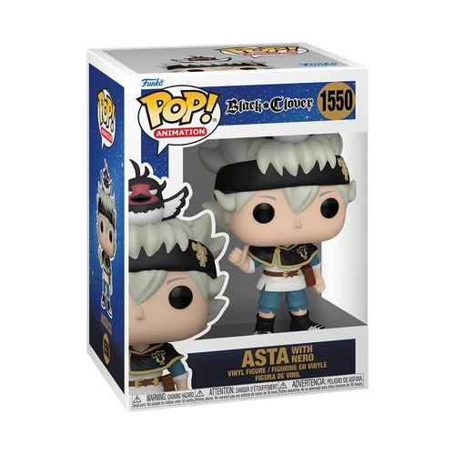 Funko Pop! Animation: Black Clover - Asta mit Nero - Vinyl-Sammelfigur - Geschen