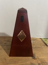 Vintage Wittner Maelzel Wooden Metronome Germ...