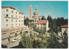 LIZZANO IN BELVEDERE - BOLOGNA - HOTEL MIRAVELLE E CHIESA PARROCCHIALE -33564-