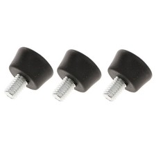3 of pack Tripod Rubber feet 23mm Foot Pads