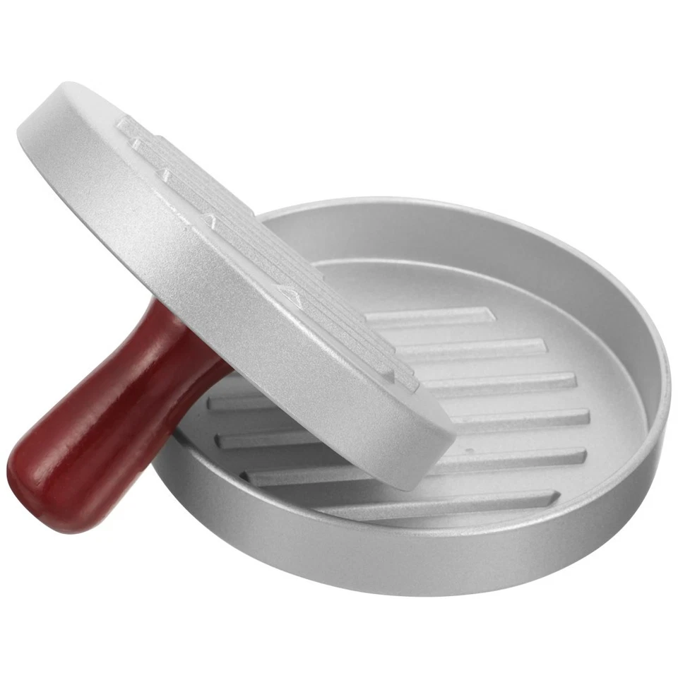Stampo per hamburger e in acciaio inossidabile da 1 pezzo. Strumenti - Immagine 3 di 4