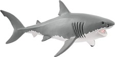 Schleich Wild Life Realistic Great White Shark Figurine - Durable and Educationa