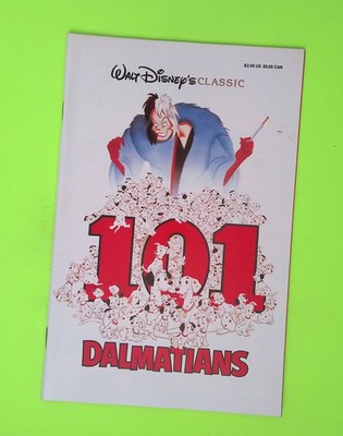Walt Disney Classic 101 Dalmatians #1b One-Shot 1991 Disney Comics RY70-311