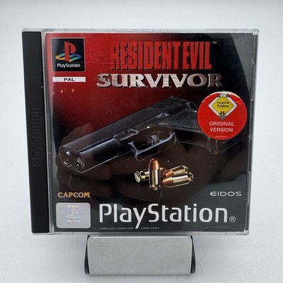 Playstation 1 PS1   RESIDENT EVIL ~ SURVIVOR  mit Beilagen in OVP # Top Erhalten