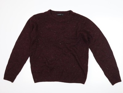 Lila Pullover Pulli Herren UK Größe M Zedernholz State