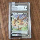 Pokémon TCG Eevee V SWSH065 SWSH Sword & Shield Promo Cards Holo Promo CGC 8.5