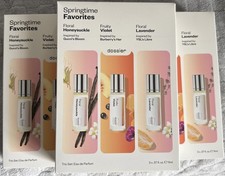 1pk Dossier Springtime Favorites Perfume Trio Set 3pc Fragrance Brand New In Box