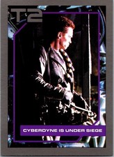 1991 Cyberdyne is Under Siege 80 Terminator 2: Judgment Day Impel Art Card CC
