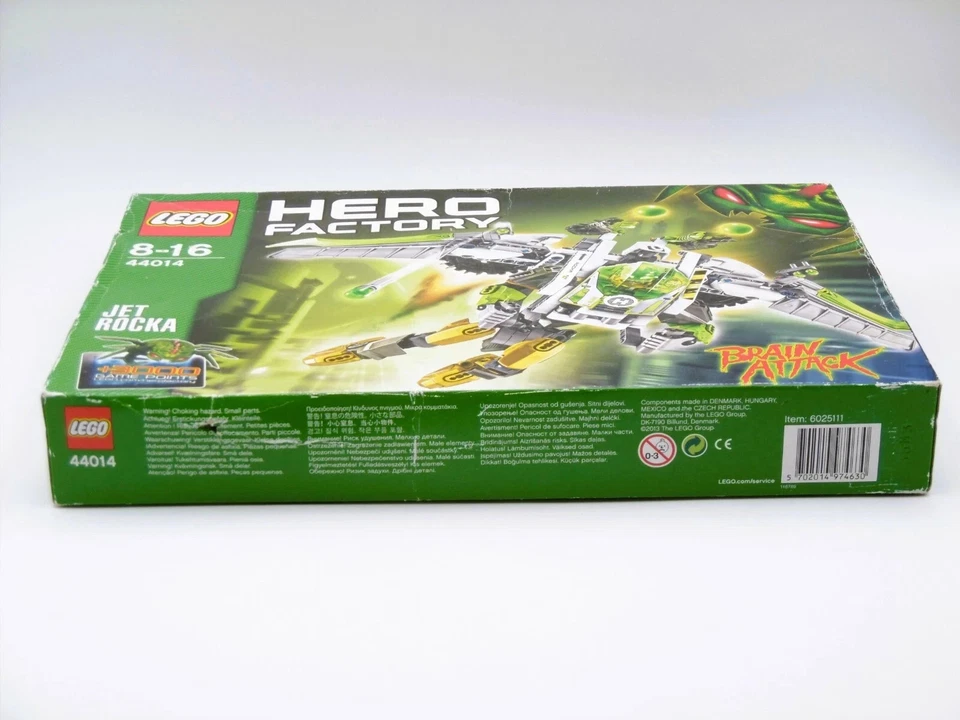 Neuf & boîte scellée - Lego 44014 - Jet Rocka Brain Attack - Hero Factory 2013 - Photo 4/4