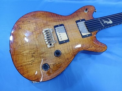 T'S GUITARS ARC STD Trem Spalted Maple Hon Electric Guitar 230500