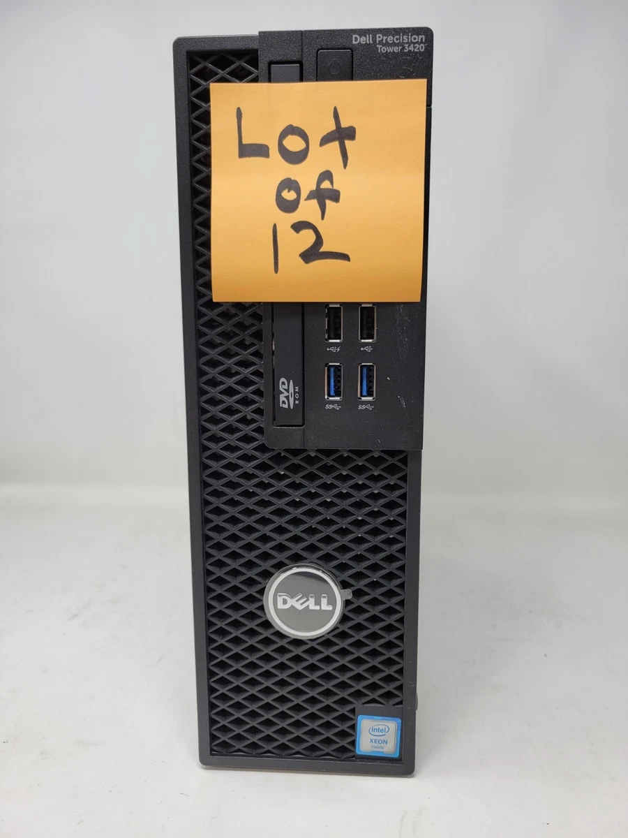 Dell Precision Tower 3420 PC Desktops & All-In-One Computers for