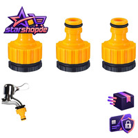 Wasserhahn Anschluss 2-In-1 Adapter 1/2 Zoll 3/4 Zoll Kunststoff FüR Garten