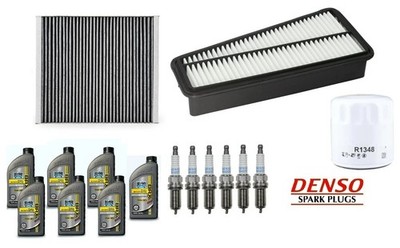 For Toyota Tacoma 2006-2015 V6 4.0L Service Tune up Kit & Engine Oil Genuine