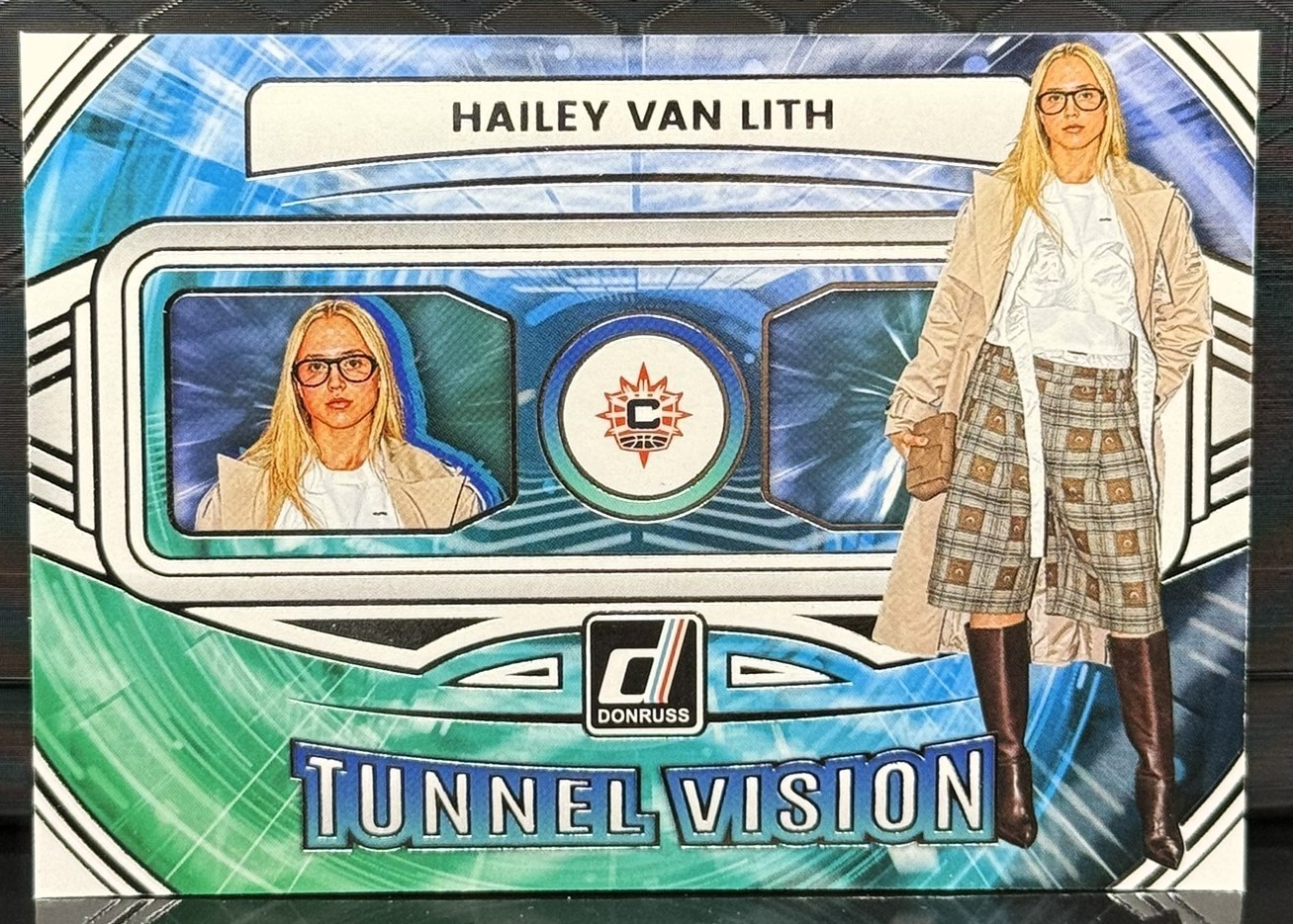 2026 Panini Donruss WNBA Basketball #11 Hailey Van Lith Tunnel Vision Insert