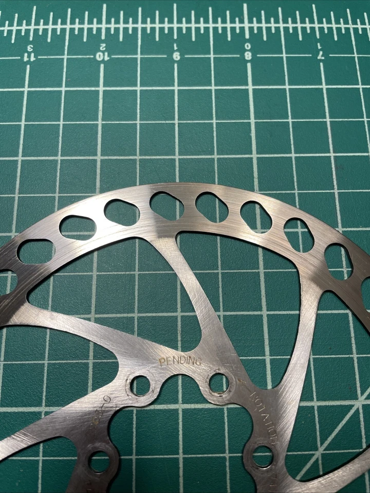 Rotor de freno de disco Hayes, 160 mm, 6", clásico, vintage Foto 2 de 4