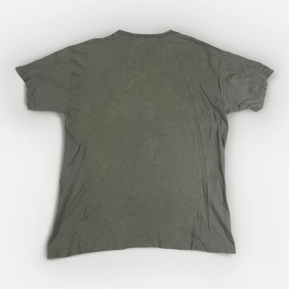 Футболка Shootin Deers & Drinkin Beers That's How I Roll - средний размер Винтажный серый/зеленый - Изображение 2 из 4