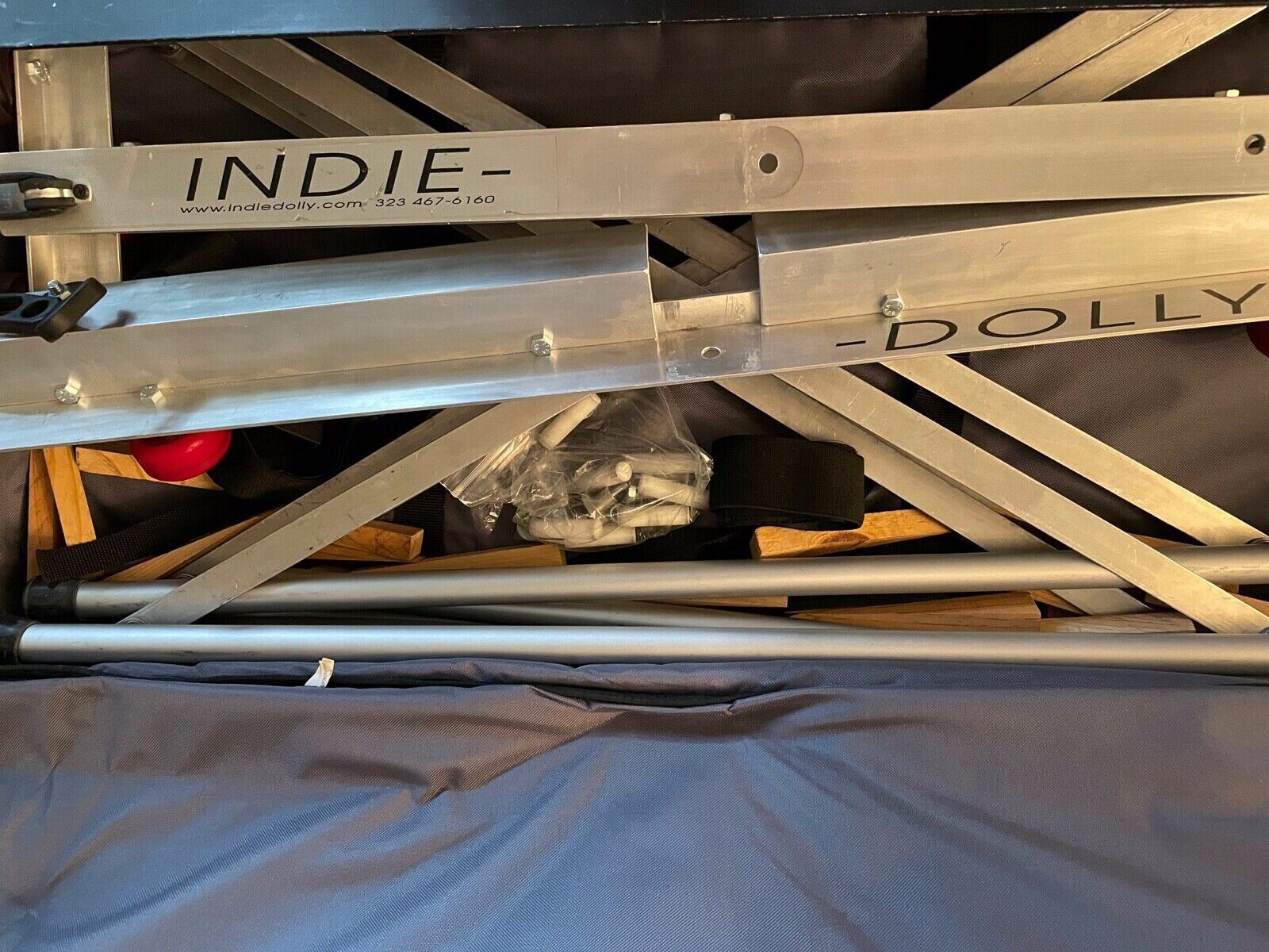 Indie Dolly with 6ft of track