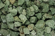 1 Pound of Natural Green Volcano Rough Stones - Cabbing, Tumble Rocks, Reiki
