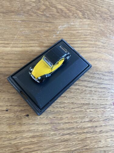 OXFORD DIECAST CITROEN 2CV DOLLY YELLOW and BLACK 76CT003 00 SCALE 1:76 BOXED NR - Imagen 1 de 6
