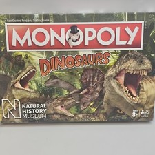 Monopoly Dinosaur Board Game Natural History Museum Replacement Card- You Choose