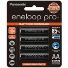 Panasonic Eneloop Pro - AA NiMH Rechargeable Batteries x 4 - Made in JAPAN