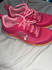 Under Armour Girls Lace Up Athletic Shoes Casual Size 7Y