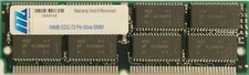 64MB EDO MEMORY NON PARITY 60NS SIMM 72 PIN 16X32