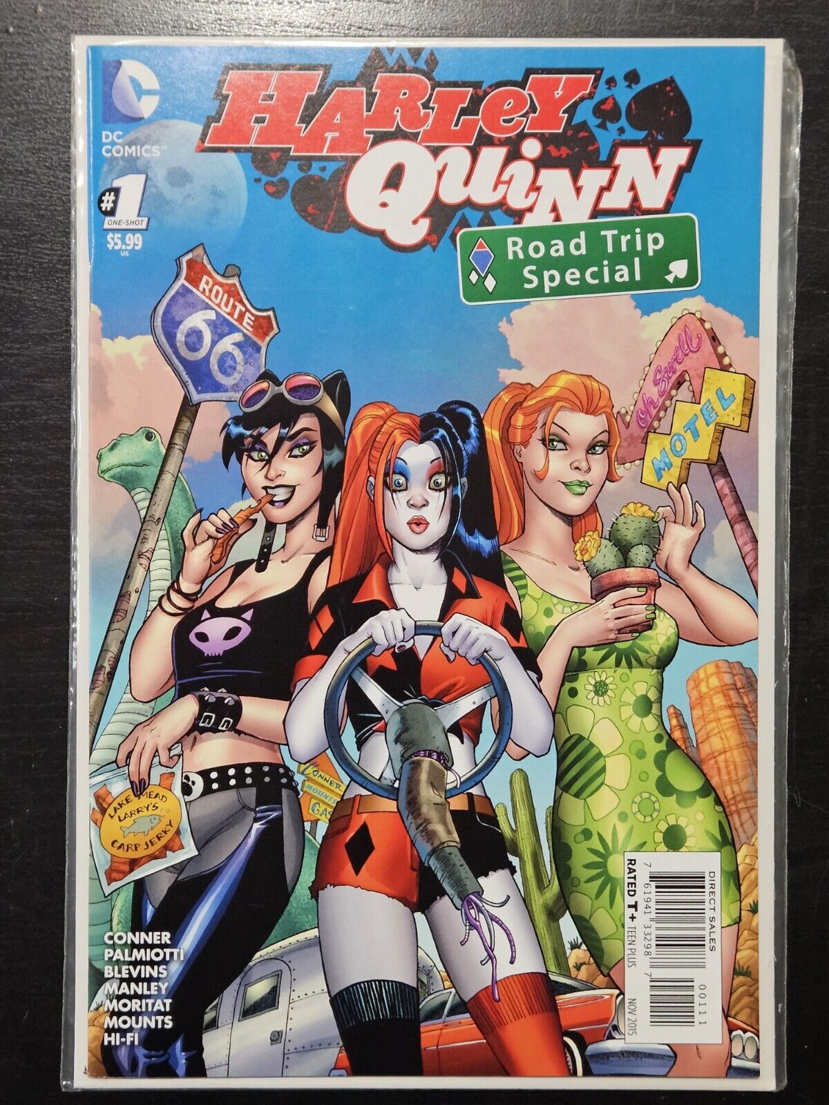 HARLEY QUINN ROAD TRIP SPECIAL #1 POISON IVY CONNER DC COMICS 2015 One Shot 
