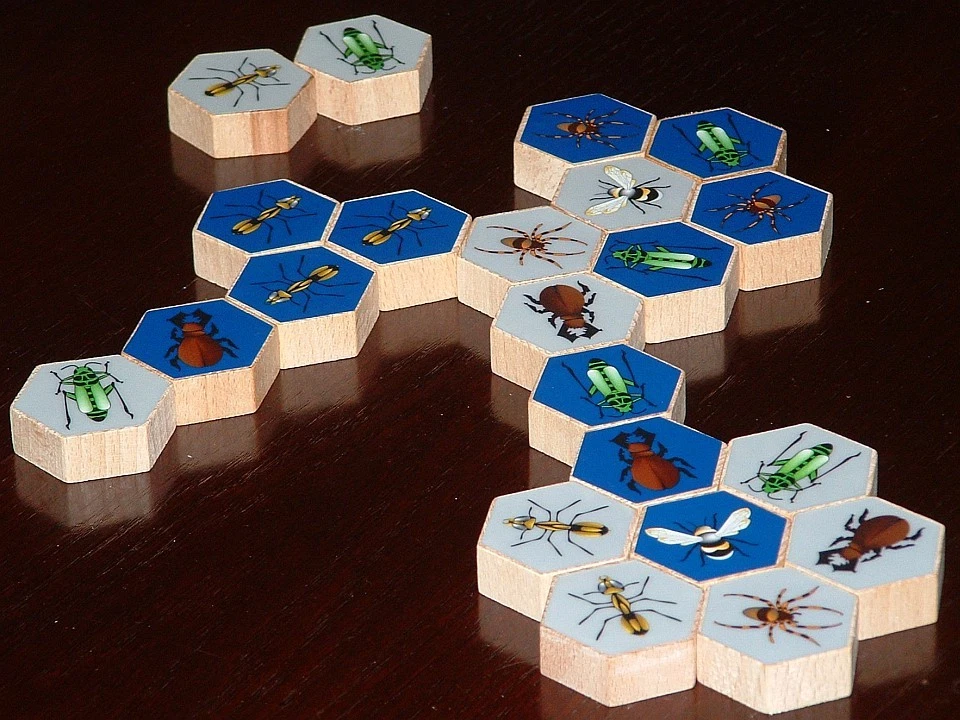 NEW Original Wooden HIVE - Award Winning Game - 2003 - with English Rules - Image 3 of 3