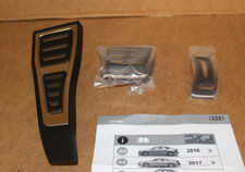 Audi A5 F5 Pedalkappen-Set mit Fußstützenabdeckung RHD 8W2064205A, Originalteil