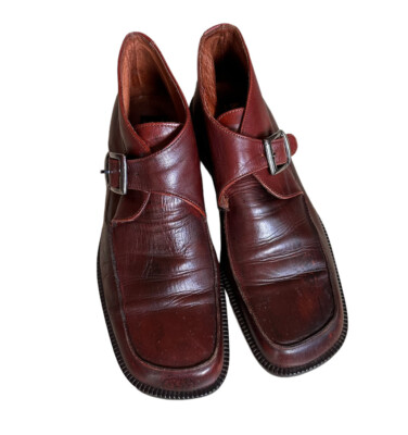 Vero Cuoio Italian Leather, Tan, Mens Size 39