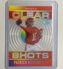 2021 Patrick Mahomes Illusions Football Clear Shot Red /149 Acetate Cheifs #CS-2