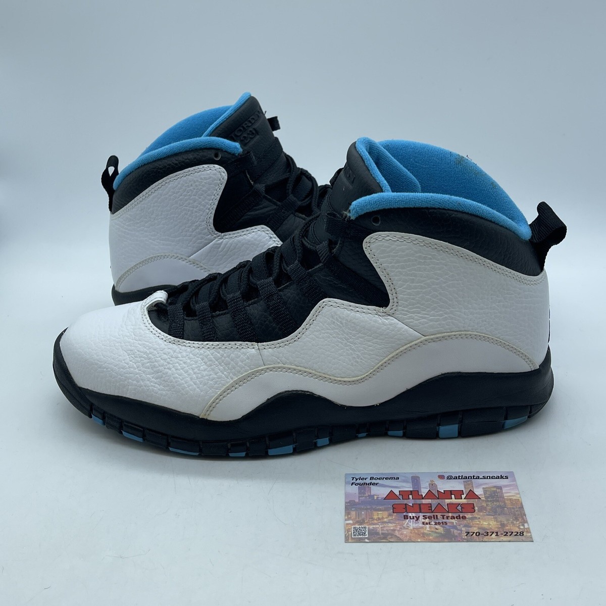 ジョーダン10 Size 10 - Air Jordan 10 Retro 2014 Powder Blue Black White